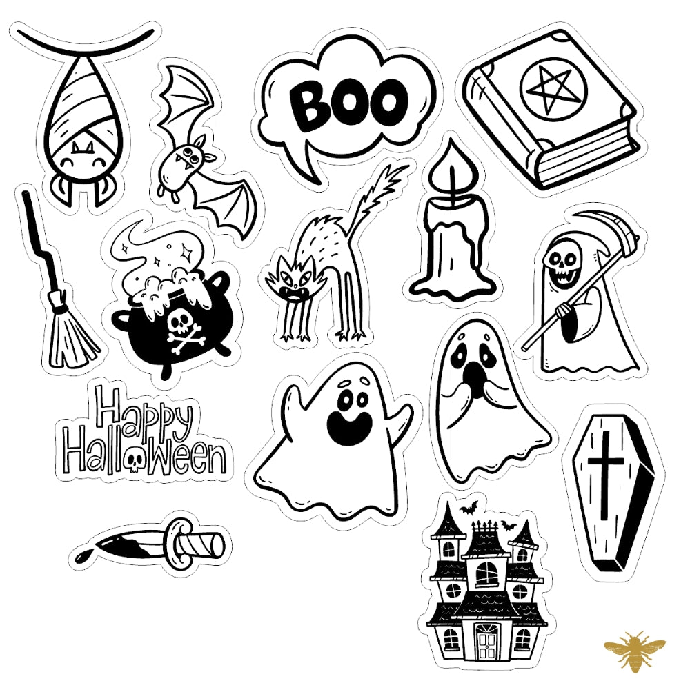 Spooky Halloween Air Freshies | Set of 30