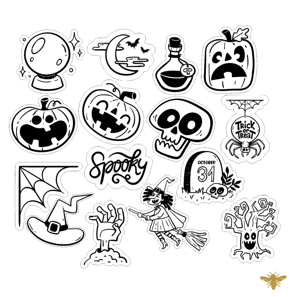 Spooky Halloween Air Freshies | Set of 30