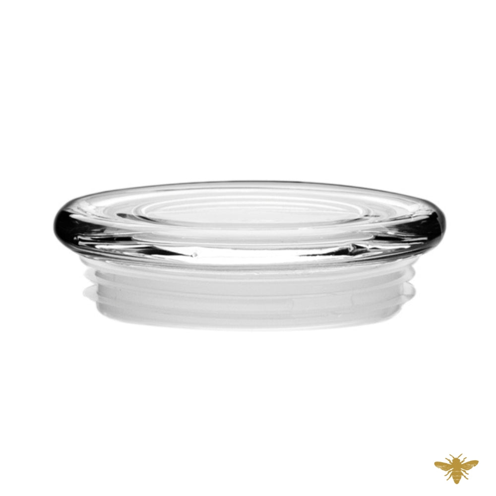 Apothecary Lid | Libbey Large Flat Pressed Lid