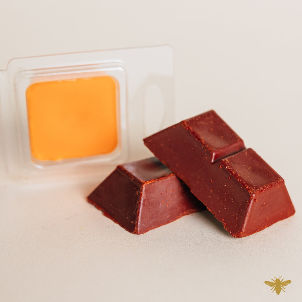 Outrageous Orange Dye Blocks