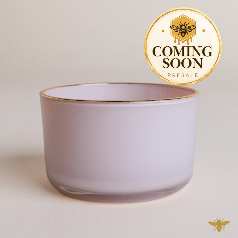 18oz Blush 3-wick Forevermore® Candle Vessel