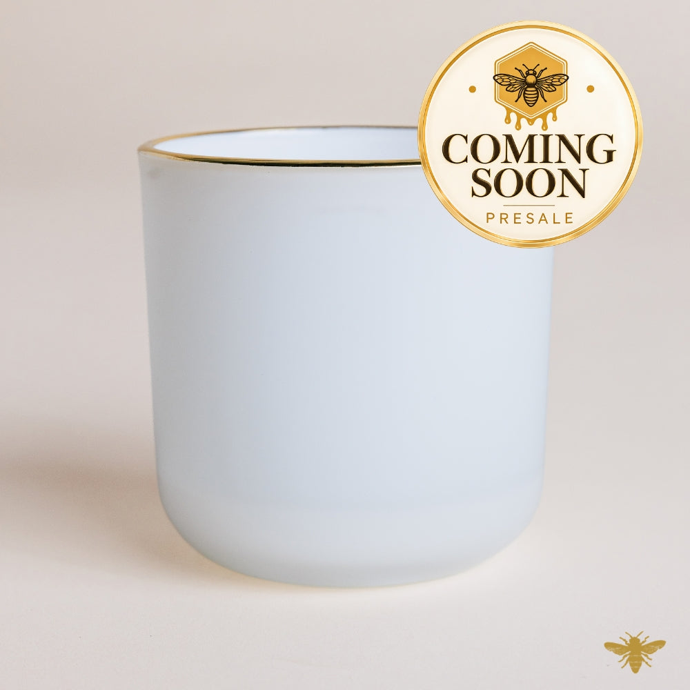 13oz White Forevermore® Candle Vessel