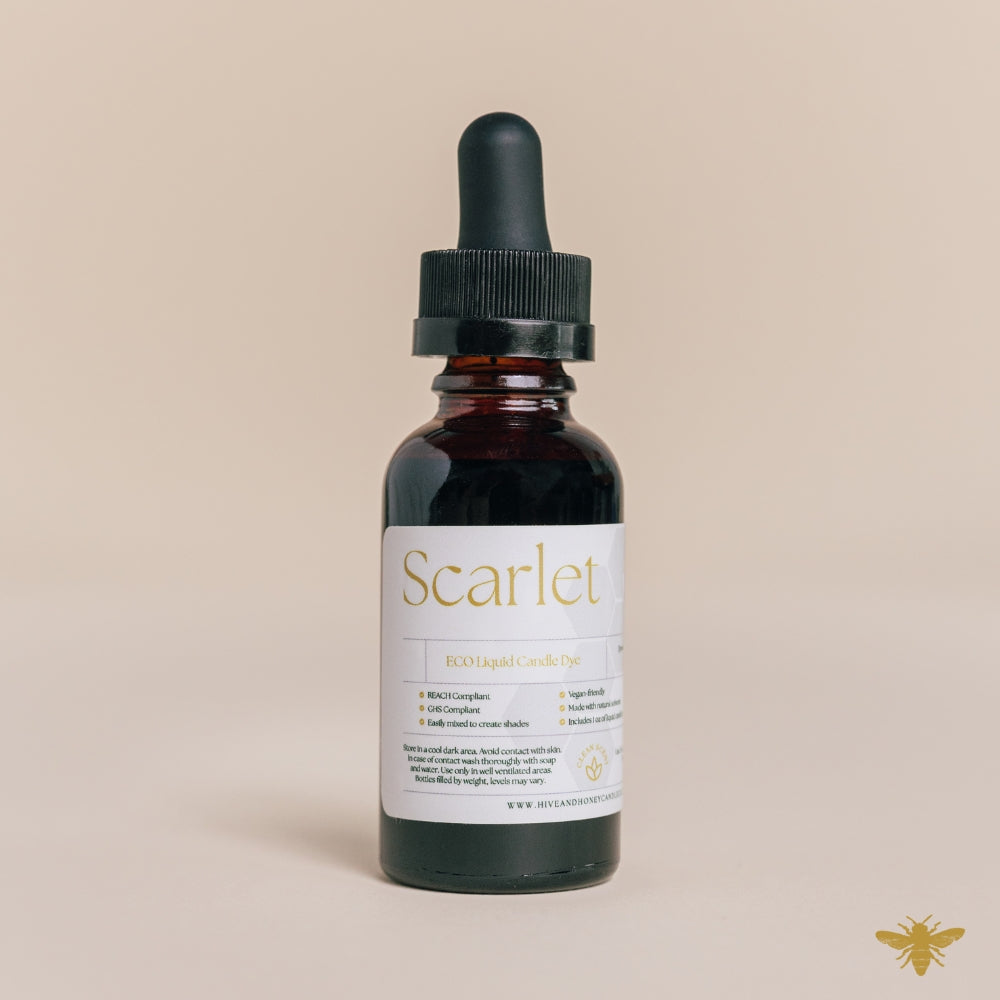 Scarlet Liquid Candle Dye