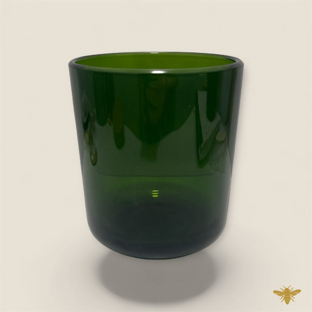 12oz Eden Translucent Green Candle Vessel