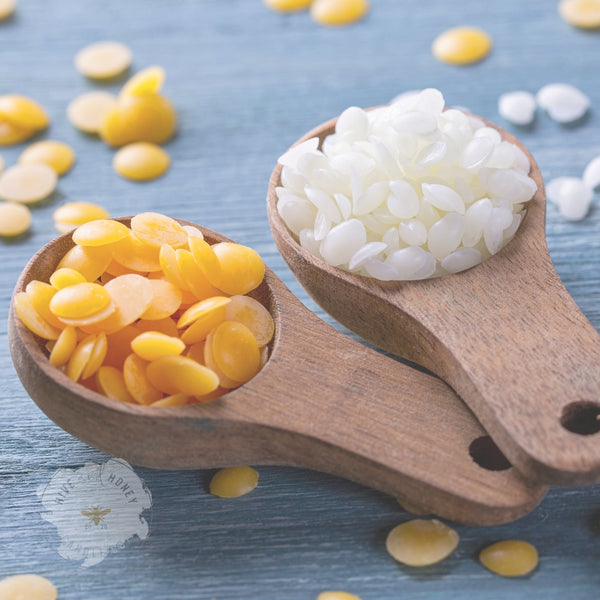 Beeswax 100 Pure & Natural White or Yellow Beeswax Beads