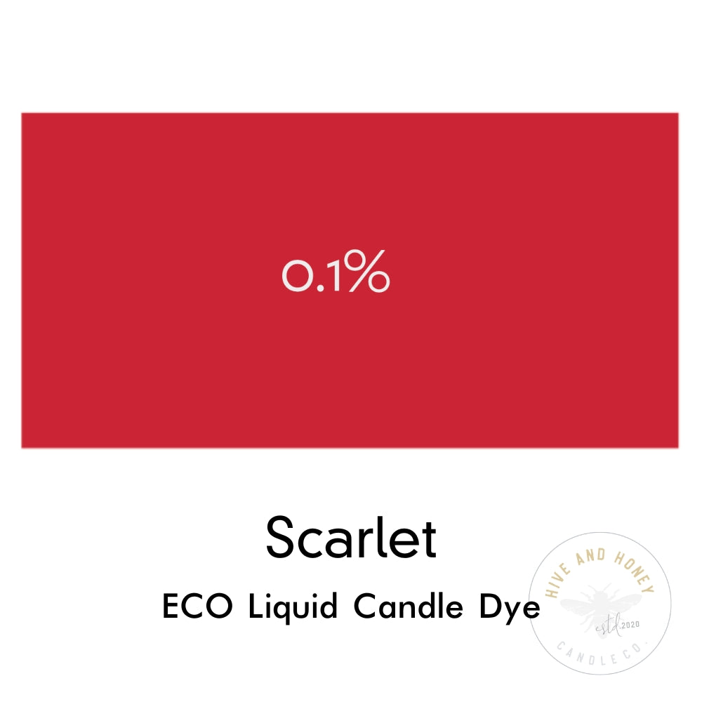Scarlet Liquid Candle Dye