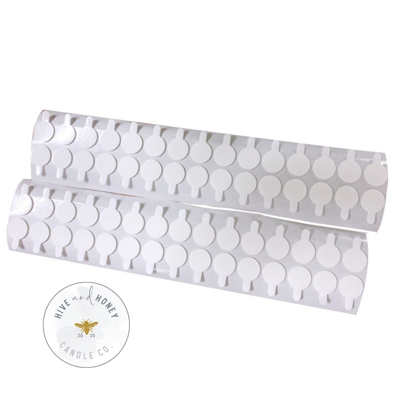 Wick Stickers High Temp Candle Wick Stickers Hive and Honey Candle Co